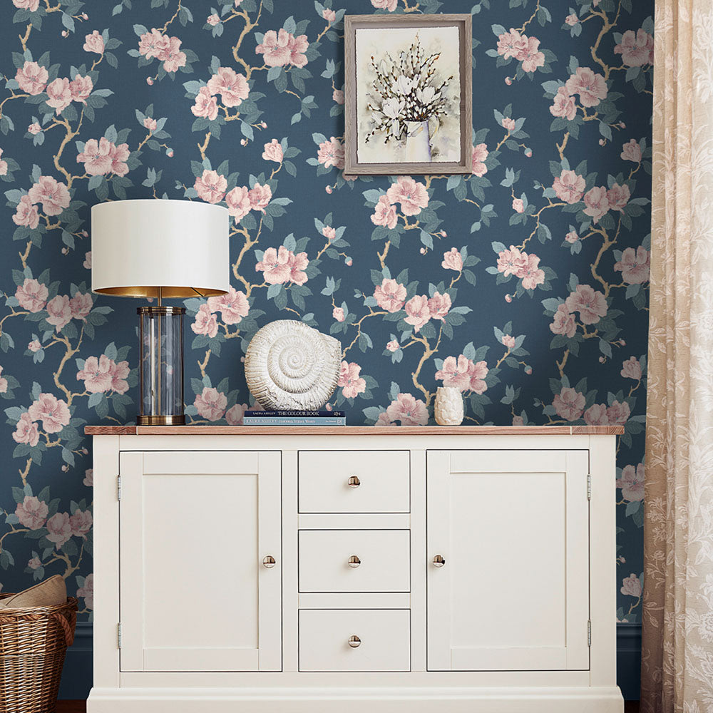 Laura Ashley Maya Wallpaper