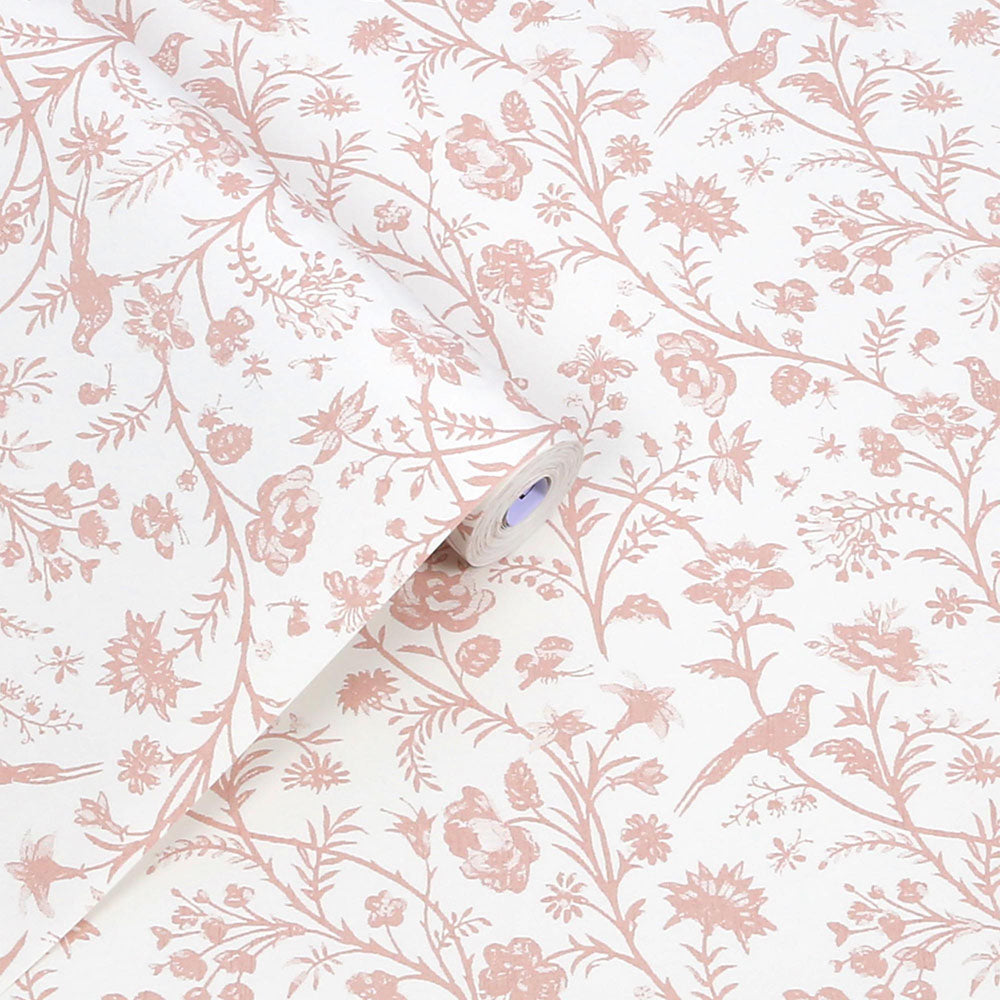 Laura Ashley Shepherd's Purse Wallpaper