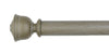 Byron & Byron 55mm Barnwood Curtain Pole Austell Finial