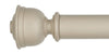 Byron & Byron 55mm Barnwood Curtain Pole Austell Finial