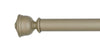 Byron & Byron 55mm Barnwood Curtain Pole Austell Finial