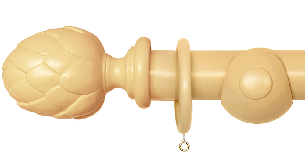 Laura Ashley 40mm Gold Handcrafted Curtain Pole