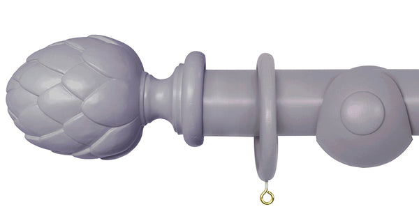 Laura Ashley 40mm Pale Iris Handcrafted Curtain Pole