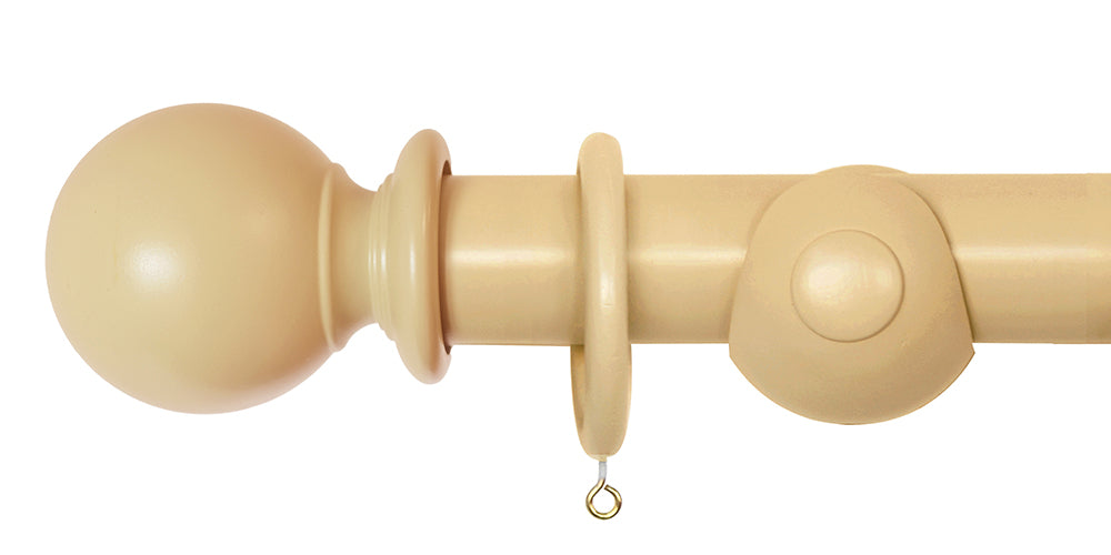 Laura Ashley 40mm Gold Handcrafted Curtain Pole