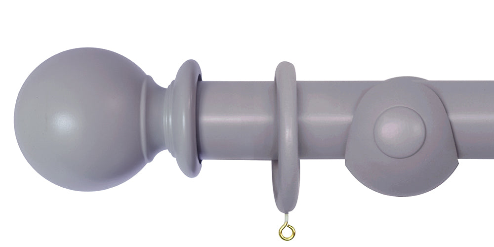 Laura Ashley 40mm Pale Iris Handcrafted Curtain Pole