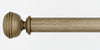 Byron & Byron 45mm Barnwood Curtain Pole Lamorna Finial