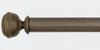 Byron & Byron 45mm Barnwood Curtain Pole Lamorna Finial