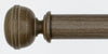 Byron & Byron 45mm Barnwood Curtain Pole Lamorna Finial