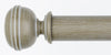 Byron & Byron 45mm Barnwood Curtain Pole Lamorna Finial