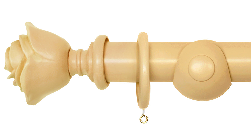 Laura Ashley 40mm Gold Handcrafted Curtain Pole