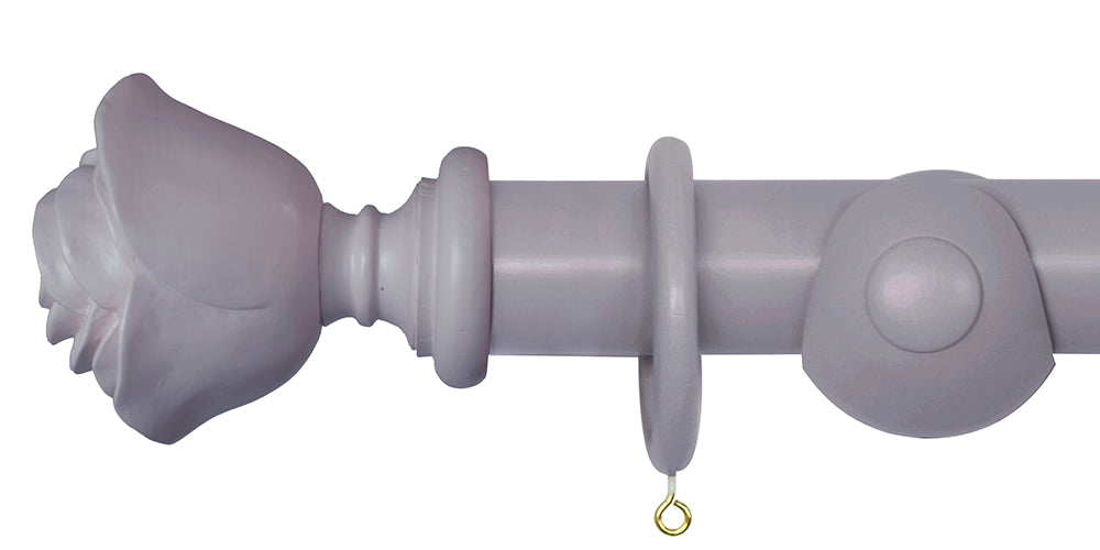 Laura Ashley 40mm Pale Iris Handcrafted Curtain Pole