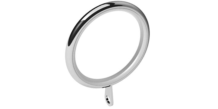 Integra Elements 28mm Chrome Curtain Rings