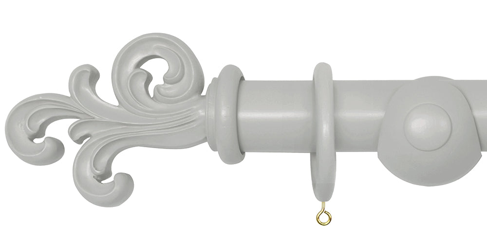 Laura Ashley 40mm Steel Handcrafted Curtain Pole