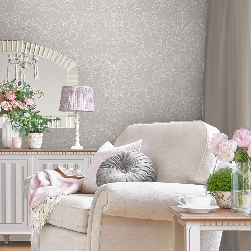 Laura Ashley Silchester Wallpaper - Finesse Home Interiors