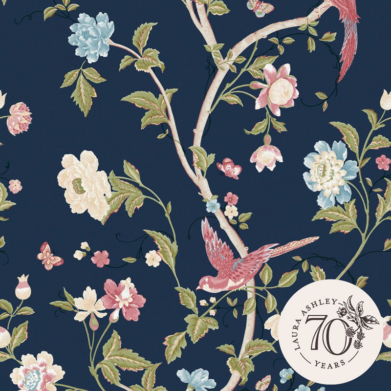 Laura Ashley Summer Palace Wallpaper - Finesse Home Interiors