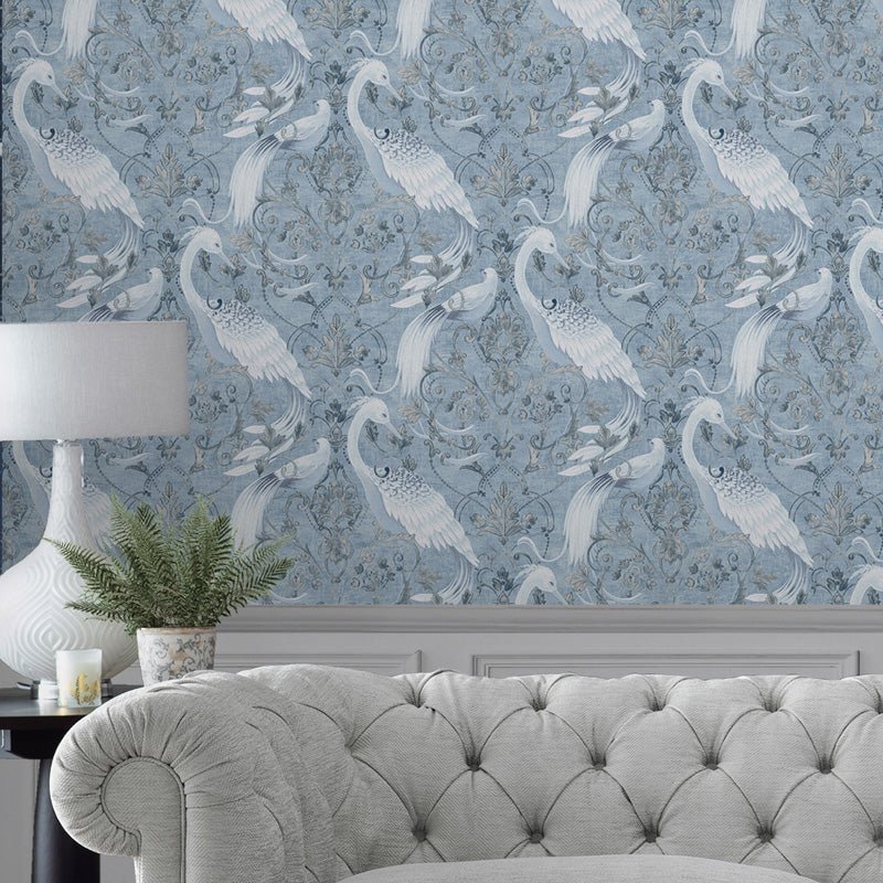 Laura Ashley Tregaron Wallpaper - Finesse Home Interiors