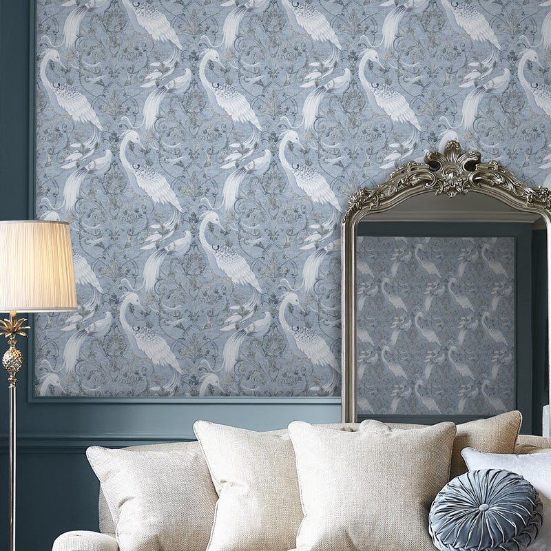 Laura Ashley Tregaron Wallpaper - Finesse Home Interiors