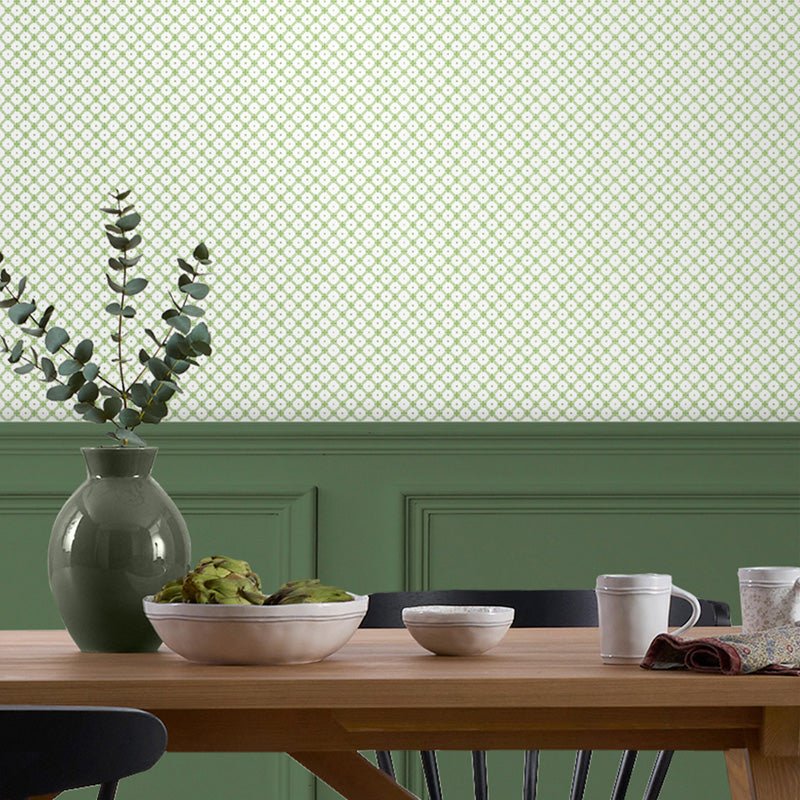 Laura Ashley Wickerwork Wallpaper - Finesse Home Interiors