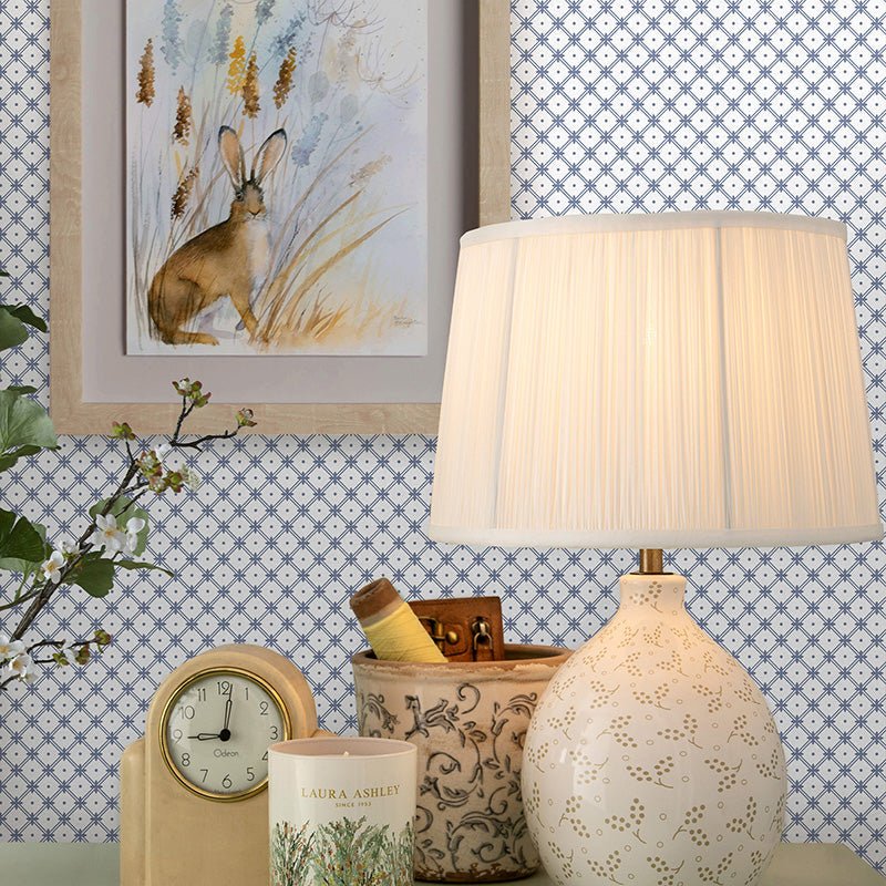 Laura Ashley Wickerwork Wallpaper - Finesse Home Interiors