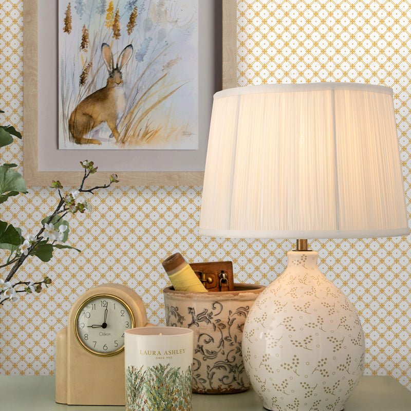 Laura Ashley Wickerwork Wallpaper - Finesse Home Interiors