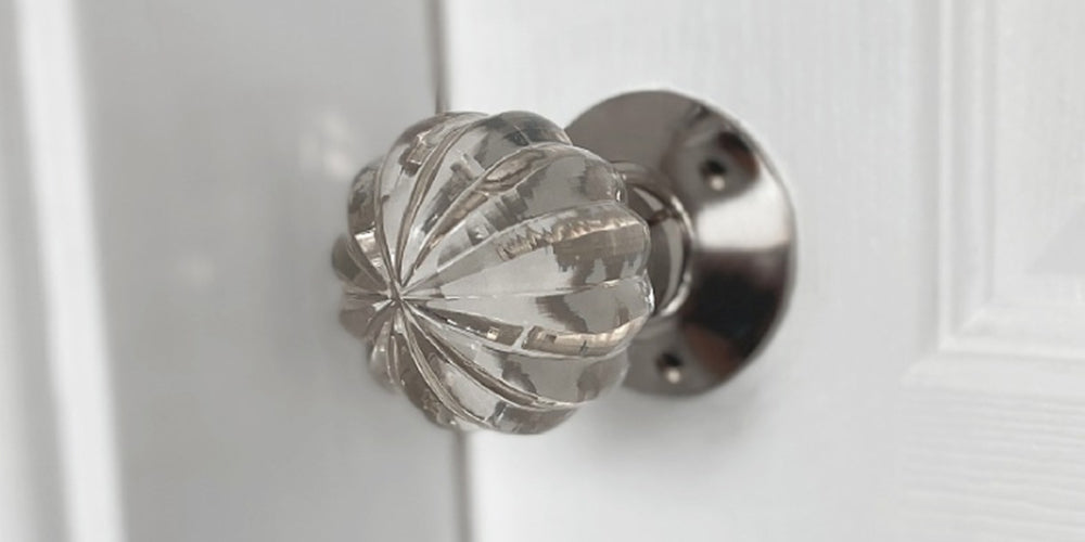 Laura Ashley Vivien Mortice Knob Chrome