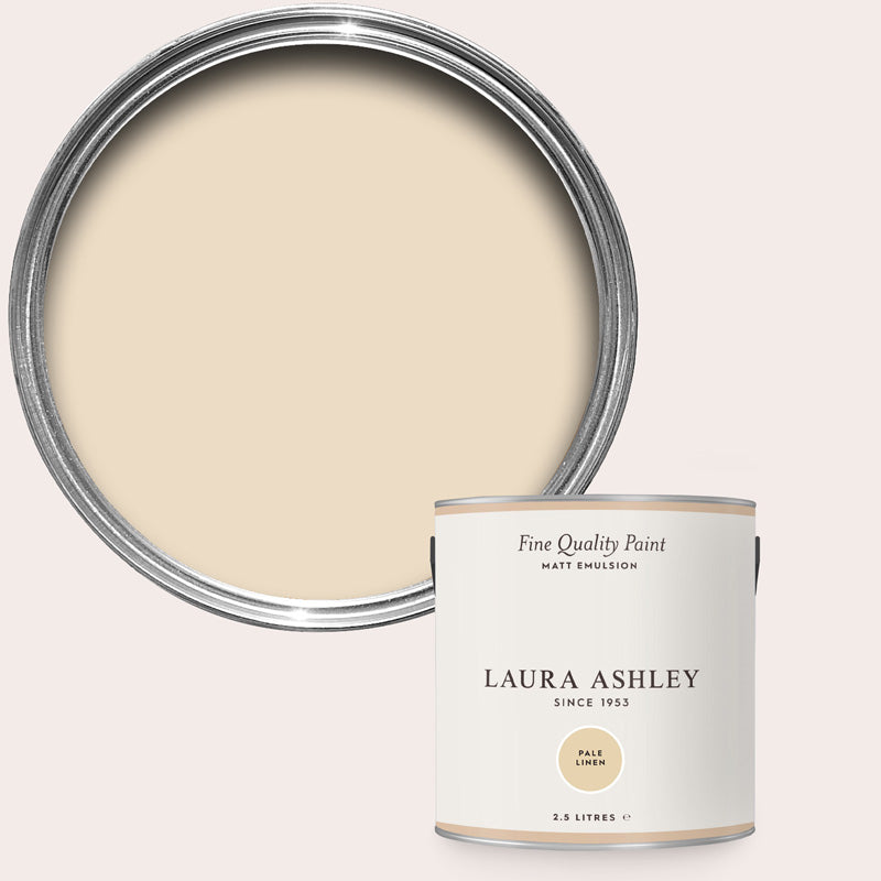 Laura Ashley Pale Linen Matt Emulsion Paint – Curtain Poles Emporium