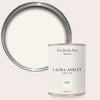 Laura Ashley Cotton White Eggshell Paint 750ml