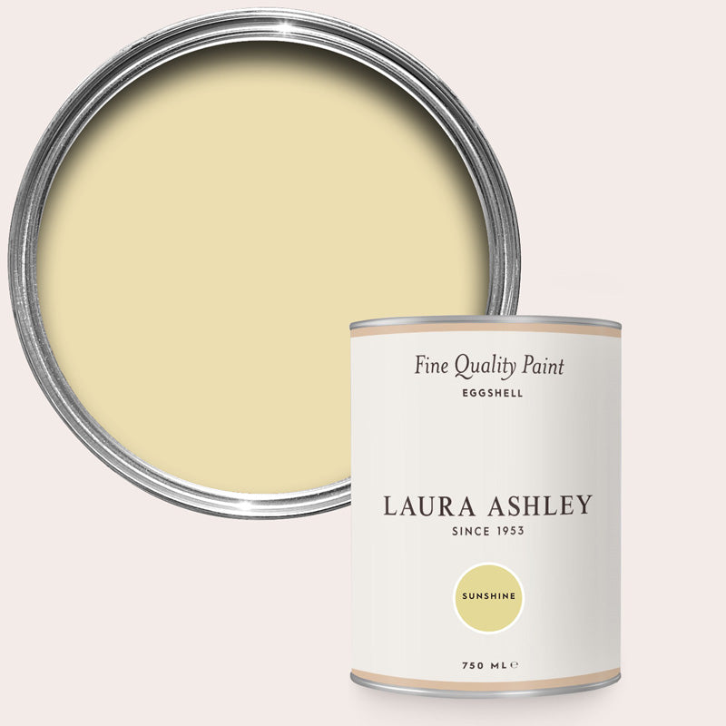 Laura Ashley Sunshine Eggshell Paint 750ml