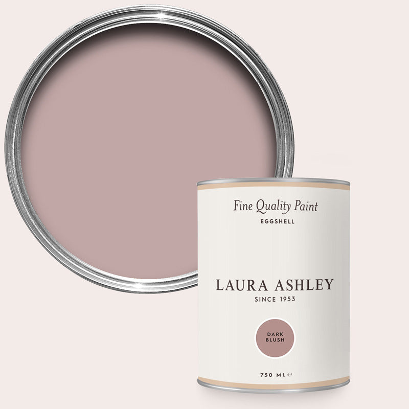 Laura Ashley Dark Blush Eggshell Paint 750ml