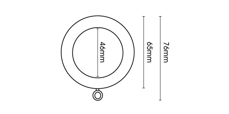 Hallis Hudson Eden 35mm Sisal Curtain Pole Ball Finial