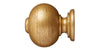 Hallis Museum 45mm Antique Gilt Curtain Pole Parham Finial