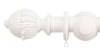 Jones Cathedral 30mm Cotton Curtain Pole Wells finial - Curtain Poles Emporium